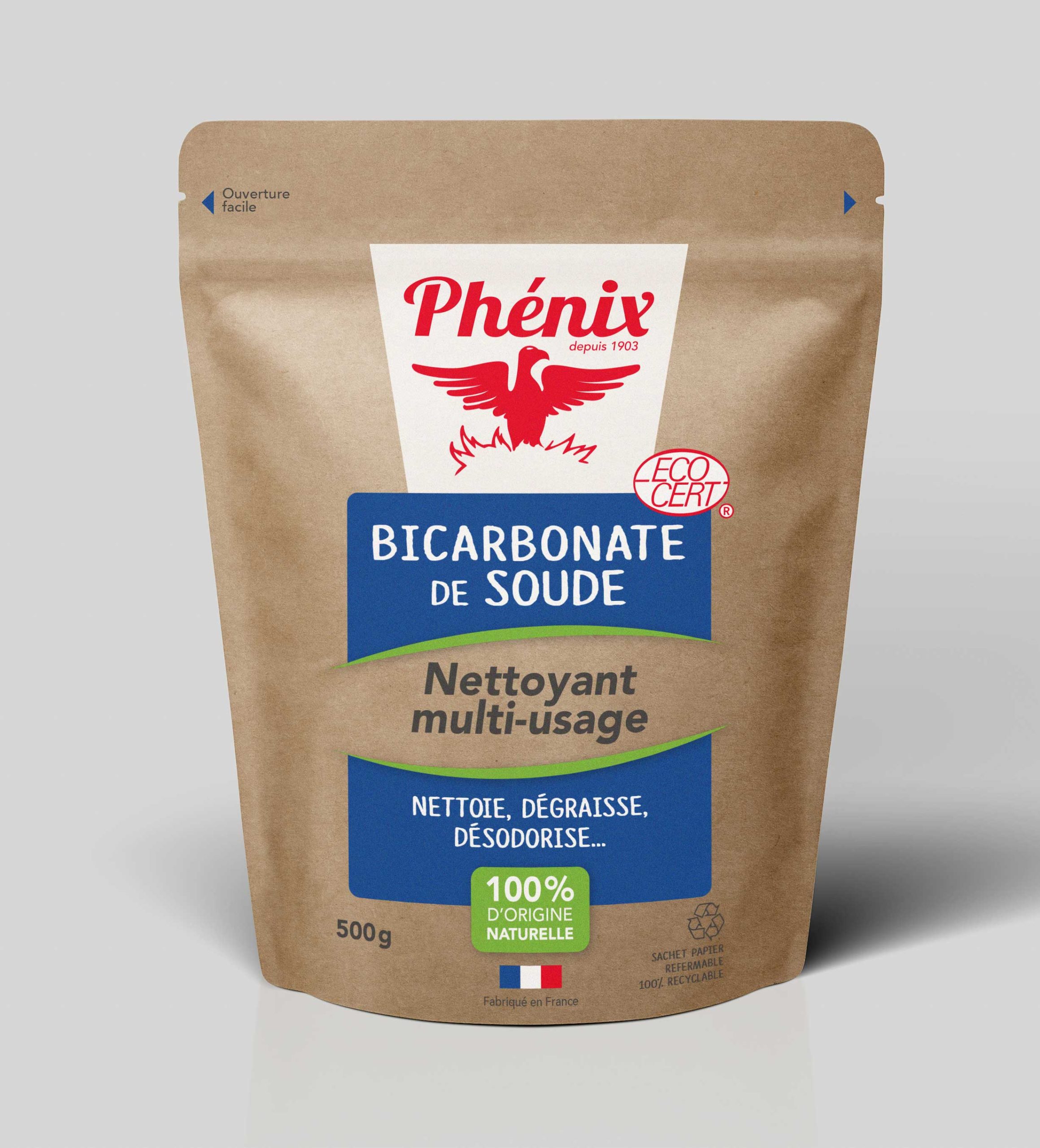 BICARBONATE de soude - 500g - digestion et hygiène - Nature et Partage