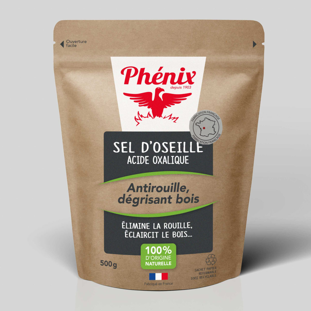 Acide oxalique / Sel d'oseille 1Kg