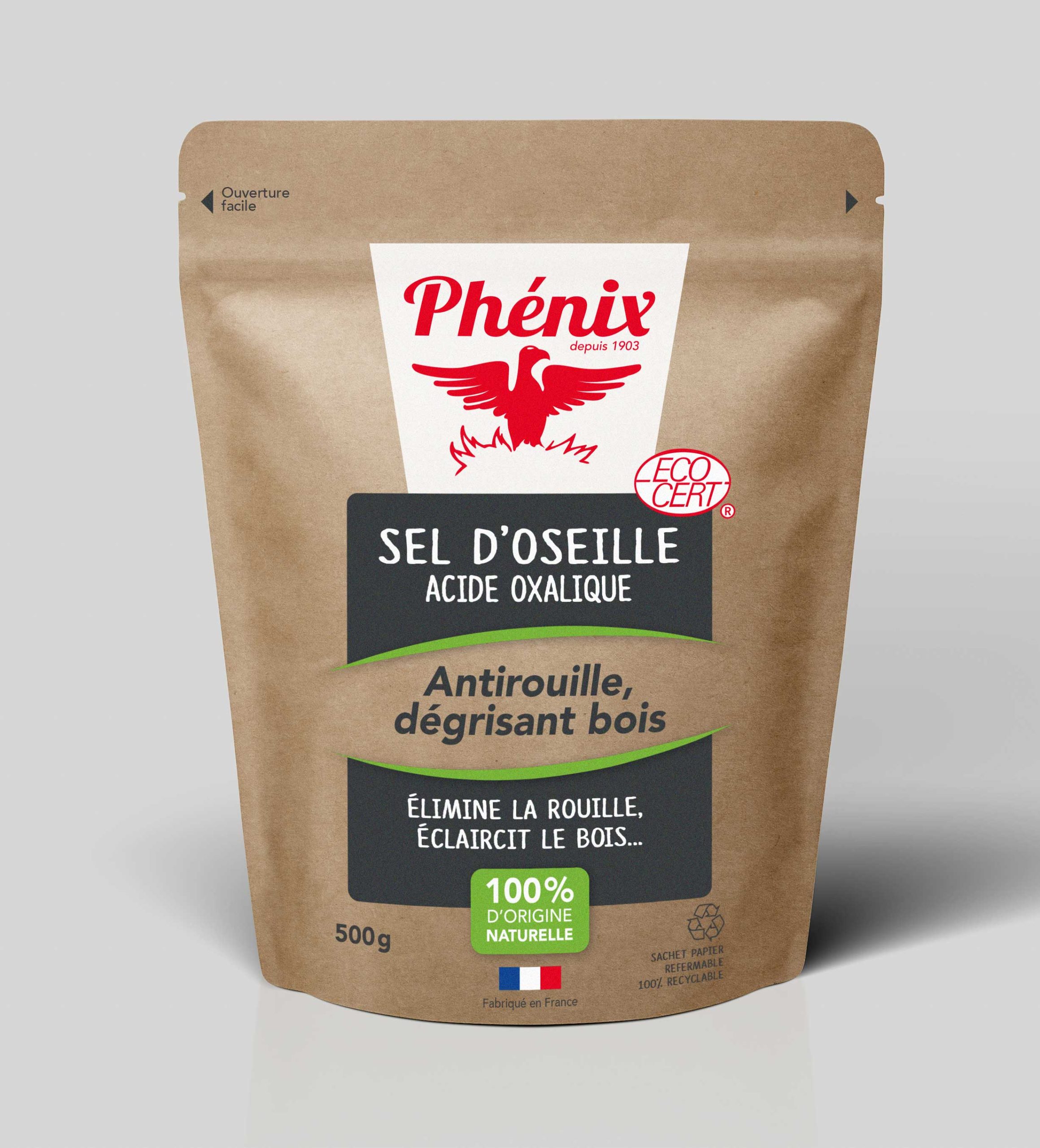 Sel d'oseille - Acide oxalique - Phenix-Nature